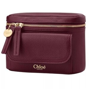 Chloe beauty Burgundy Leather Women's Bag